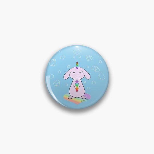 Discover Bunnicorn Pin, Bunnicorn Pin