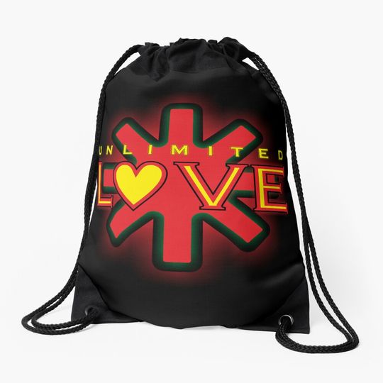 Discover Unlimited Love "RHCP" Drawstring Bag