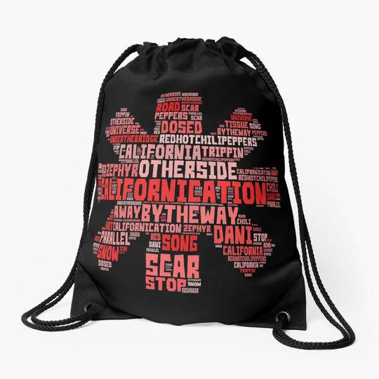 Discover Red Hot Chili Peppers Drawstring Bag