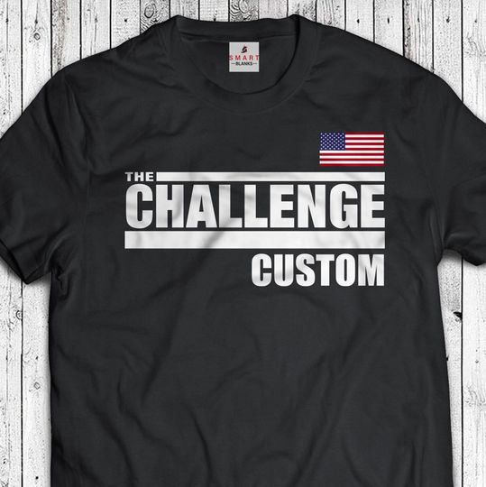 Discover Camisa The Challenge Personalizada com Seu Nome