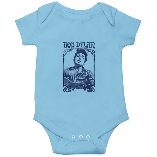 Discover Bob Dylan Vintage Faded Style Onesie