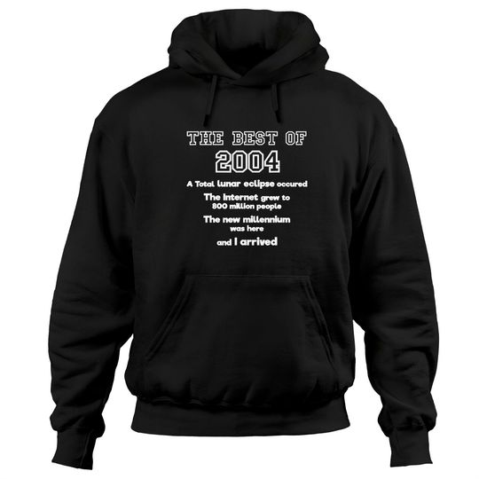 Discover 2004 17th birthday Hoodie gift for 17 year old boys / girls Hoodie