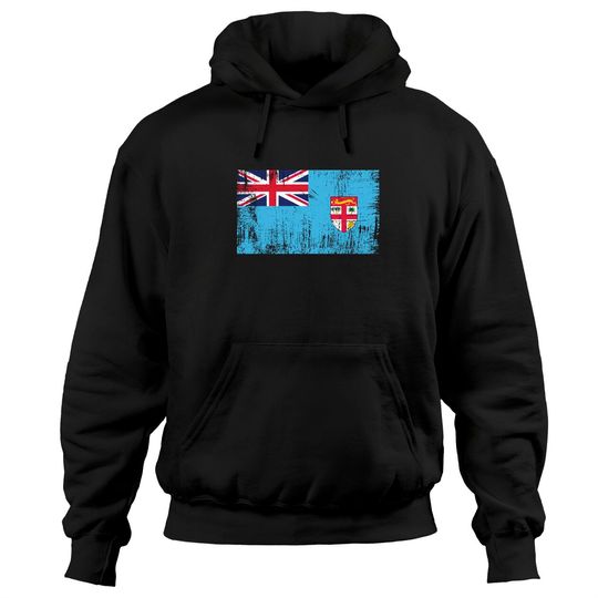 Discover Fiji Fijian Flag Gift Football Hoodie