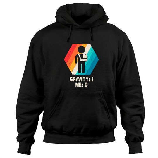 Discover Shoulder Surgery Hoodie Get Well Broken Arm Sling Funny Gift