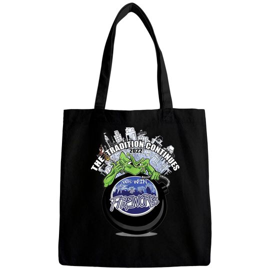 Discover Webn Fireworks 2022 Tote Bag
