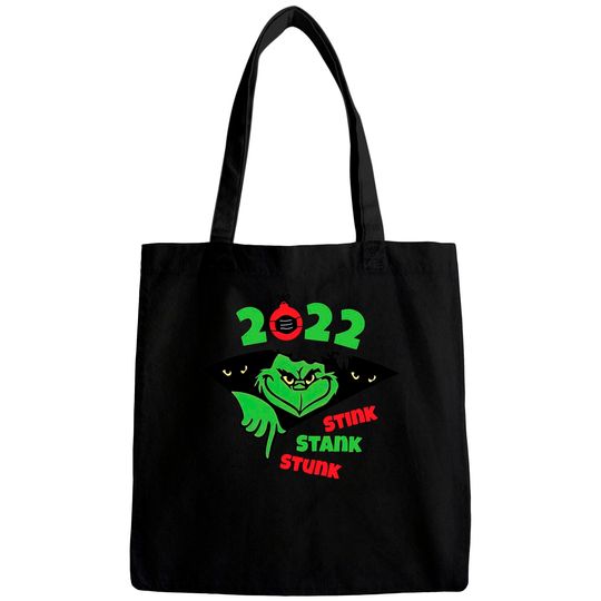 Discover 2022 Stink Stank Stunk Merry Greenmas Bags