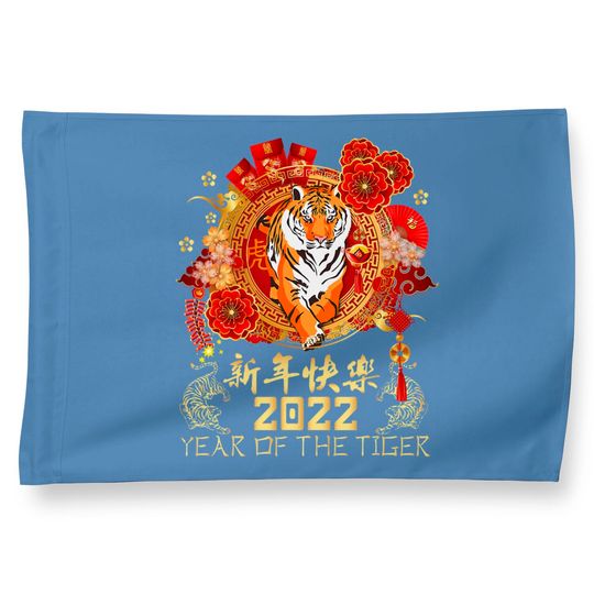 Discover Happy Chinese New Year 2022 Year of the Tiger House Flags