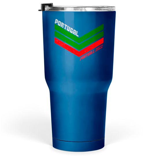 Discover Portugal Football Jersey 2022 Soccer Tumbler 30 Oz