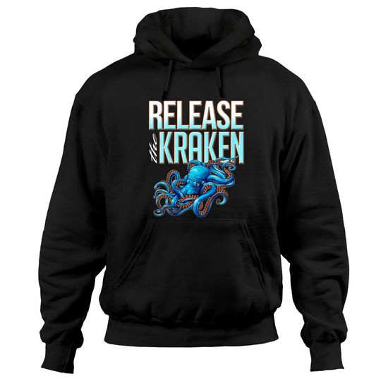 Discover Release the Kraken Great Octopus Monster Hoodie