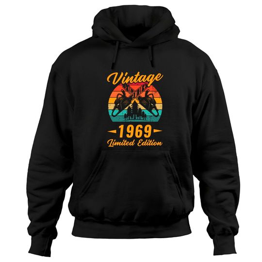 Discover Tree Felling Logger Chainsaw Best Lumberjacks Born In 1969 Pullover Hoodie