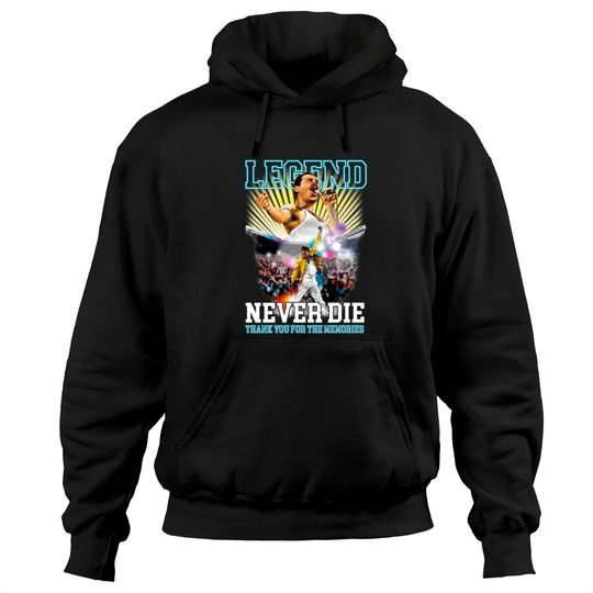 Discover Legend Never Die Freddie Mercury Pullover Hoodie