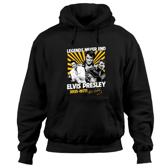 Discover Legend Never End Elvis Presley Hoodie