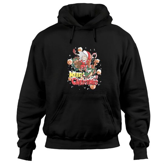 Discover Merry Christmas Goku Classic Hoodies