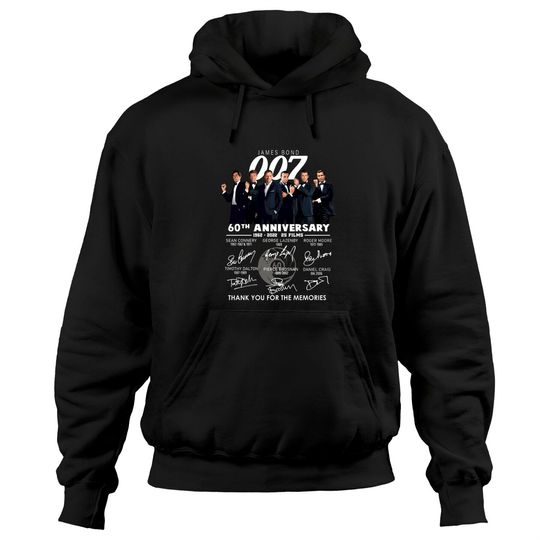 Discover James Bond Anniversary Hoodies