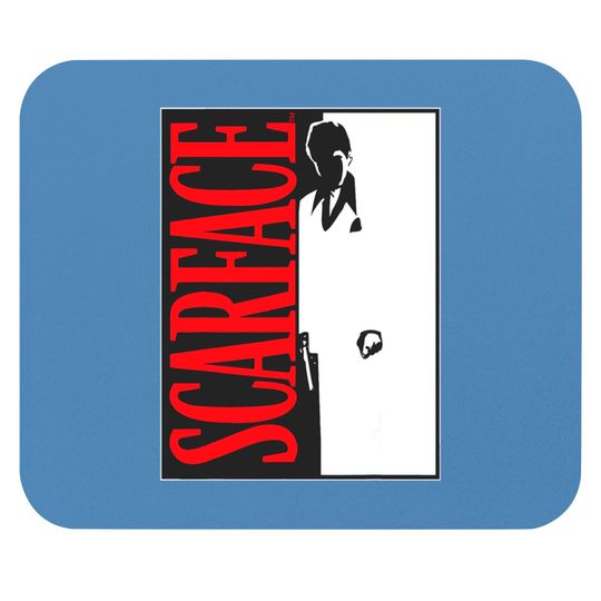 Discover Scarface Black And White Movie Poster Graphic Mouse Pads