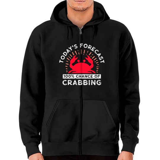 Discover Crab Zip Hoodie