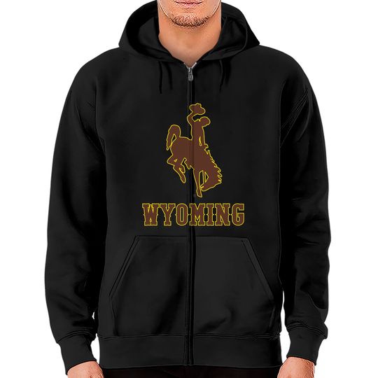 Discover Wyoming Cowboys Apparel Mvp Wyoming Icon Zip Hoodie