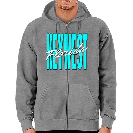 Discover Key West Florida Zip Hoodie