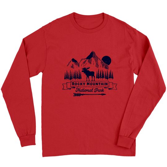 Discover Rocky Mountain National Park Long Sleeves Vintage Souvenir Clothing