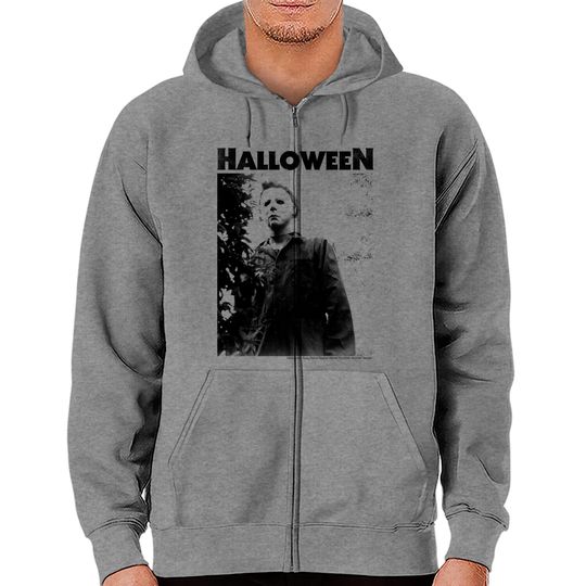 Discover Halloween Scary Horror Slasher Movie Franchise Michael Meyers Zip Hoodie
