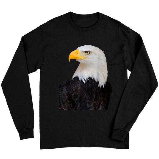Discover Bald Eagle Long Sleeves Bald Eagle Bird Face Tee