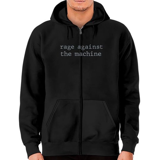 Discover Rage Against The Machine Original Logo Zip Hoodie
