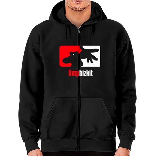 Discover Limp Bizkit Logo Zip Hoodie