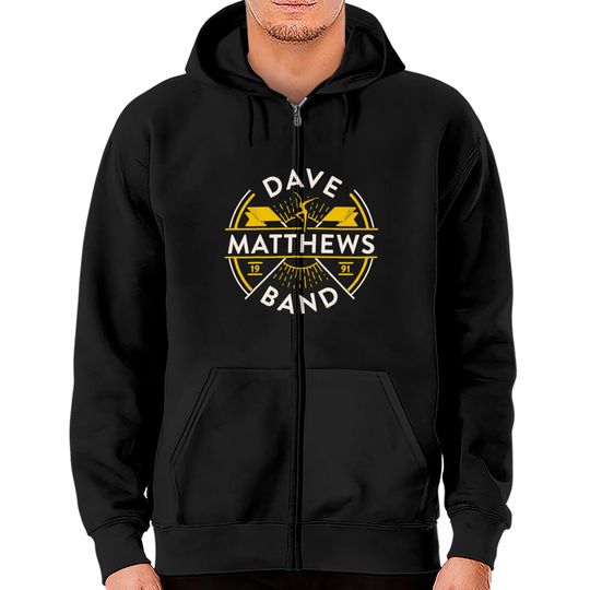 Discover Dave Matthews Band Men's Flag Zip Hoodie