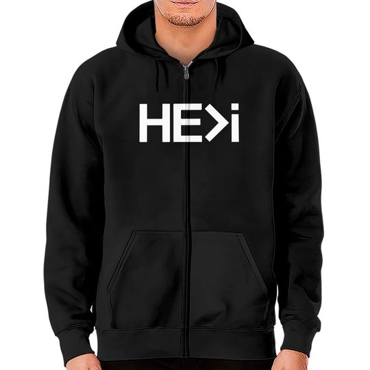 Discover He Is Greater Than I Zip Hoodie