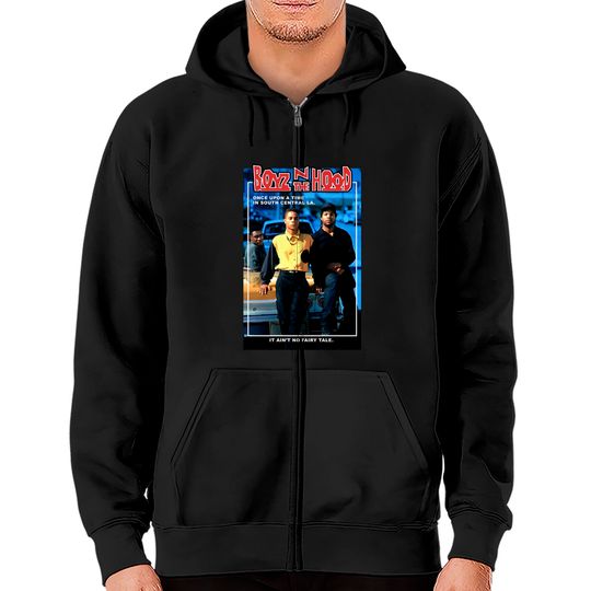 Discover Boyz N The Hood Doughboy And Tre Once Upon A Time Portrait Zip Hoodie