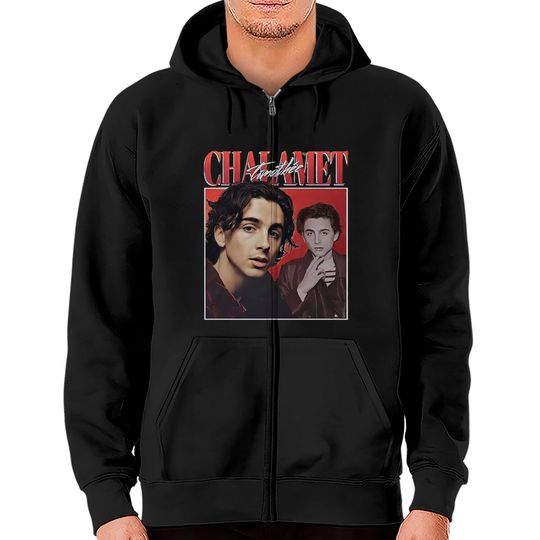 Discover Timothee Chalamet  Zip Hoodie