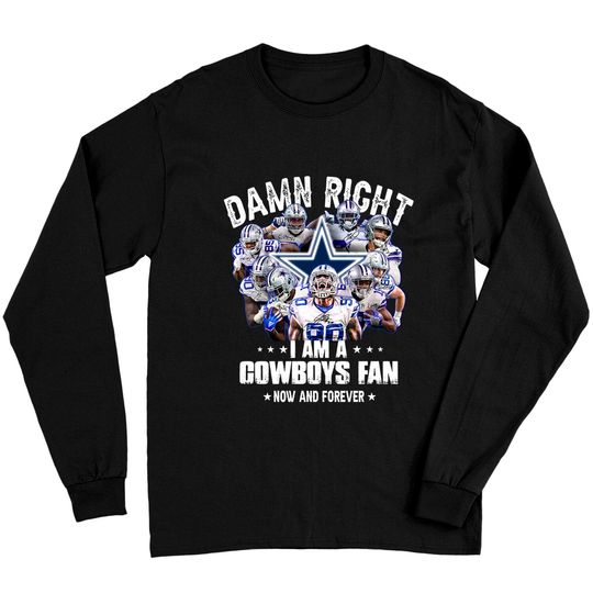 Discover I'm A Cowboys Fan Long Sleeves T-Shirt