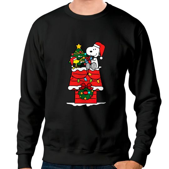 Discover Snoopy Celebrate Christmas with Woodstock - Snoopy - Sweatshirts