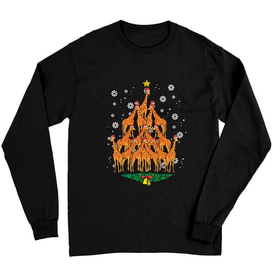 Discover Giraffe Christmas Long Sleeve
