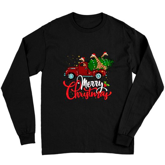 Discover Giraffe Christmas Long Sleeve