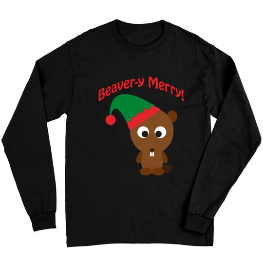 Discover Happy Holidays Beaver Classic Long Sleeves