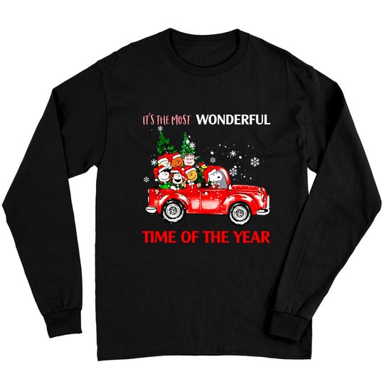 Discover It's The Most Wonderful Time Of The Year Long Sleeves