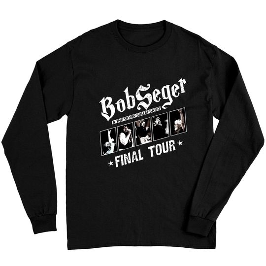 Discover Bob Seger Final Tour 2019 Rock Legend Long Sleeves
