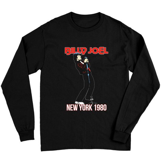 Discover Billy Joel - New York 1980 Long Sleeves