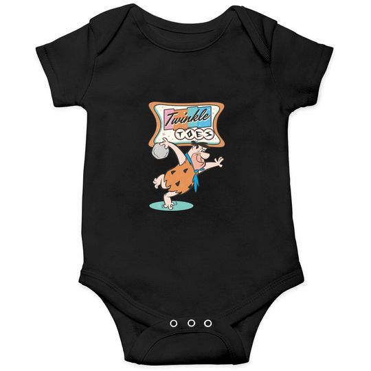 Discover The Flintstones Twinkle Toes Fred Flintstone Bowling Alley Onesie