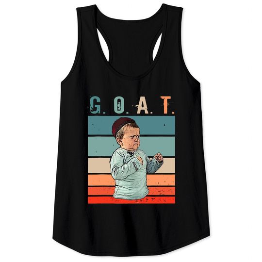 Discover GOAT  MMA Hasbulla Fighting Meme Tank Top