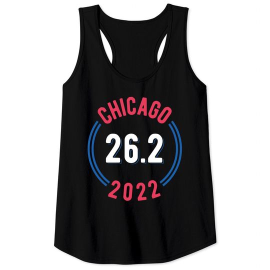 Discover Chicago 2021 Marathon 26.2 Tank Top