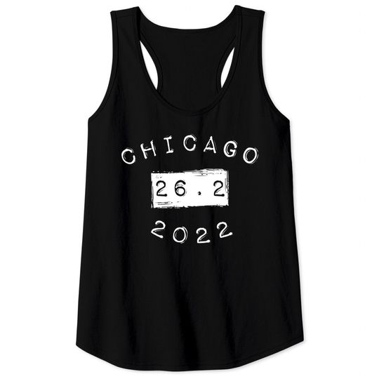 Discover Chicago 2022 Marathon 26.2 Tank Top