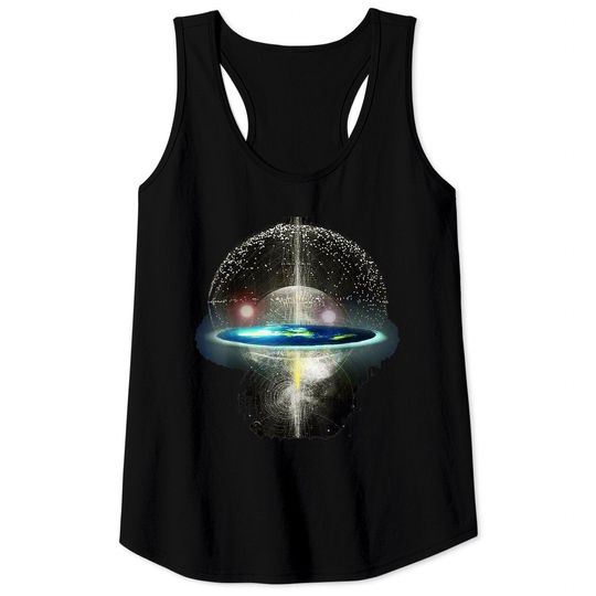 Discover Flat Earth Tank Top