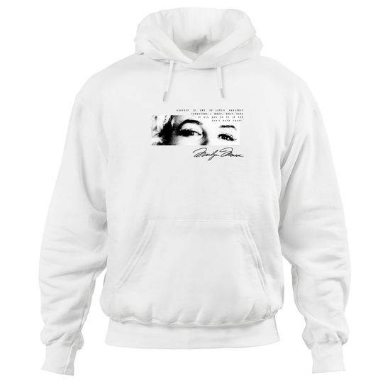 Discover Marilyn Monroe eyes and respect signature Hoodies