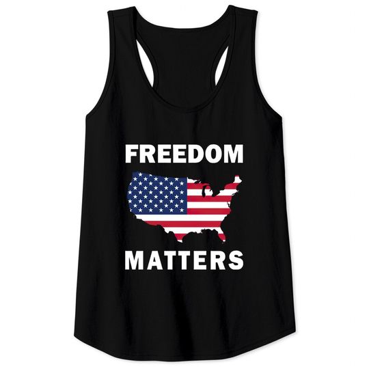 Discover Freedom Matters Tank Top