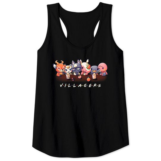 Discover Villagers Animal Crossing Tank Tops