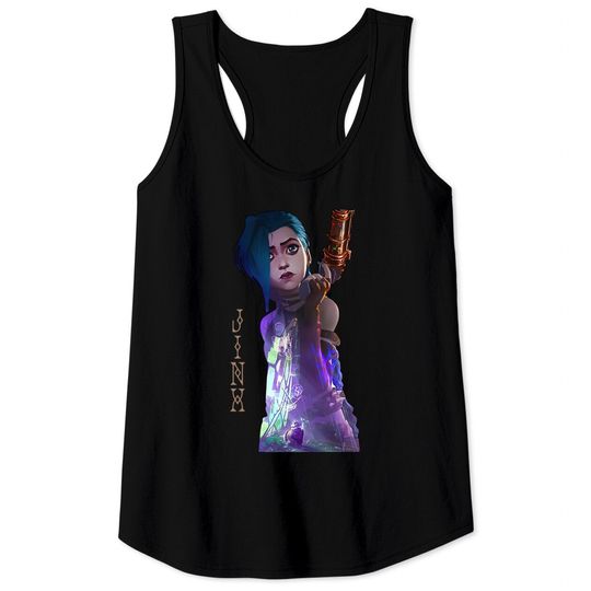 Discover Arcane Jinx League Of Legend Tank Tops