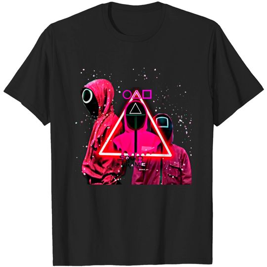Discover Squid Games Pink T Shirt