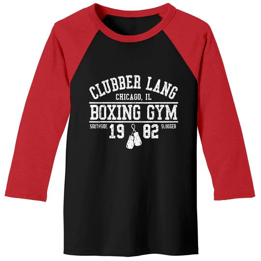 Discover Amazing CLUBBER LANG BOXING GYM Logo Vintage Baseball Tees